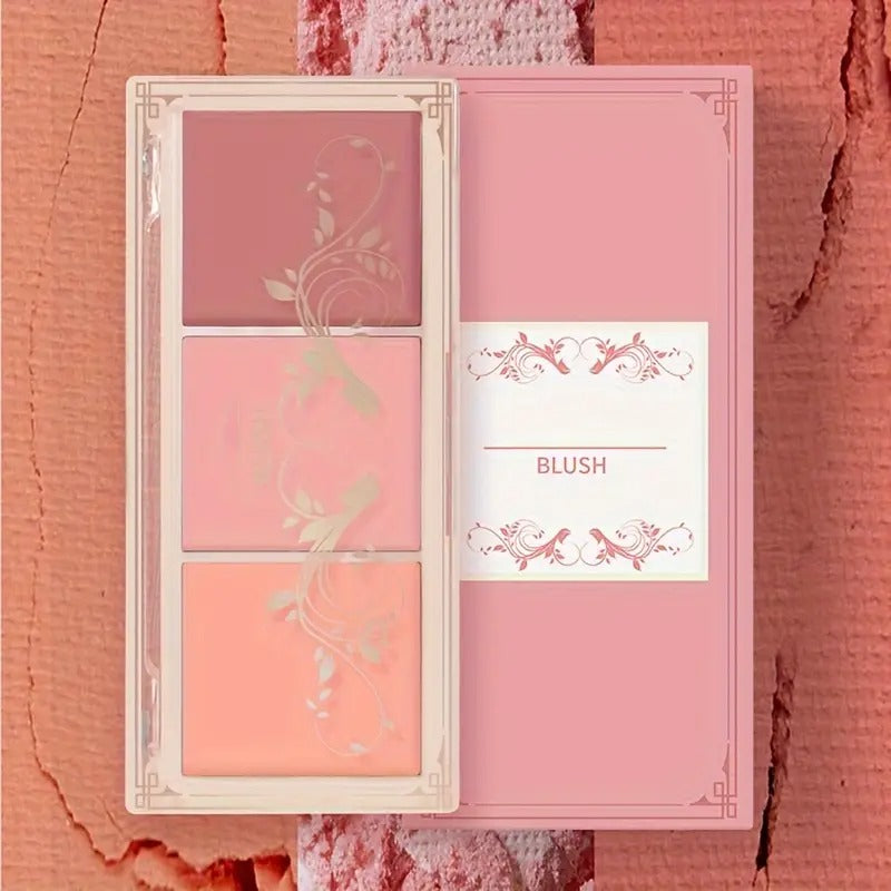 3-Tone Matte Blush Palette