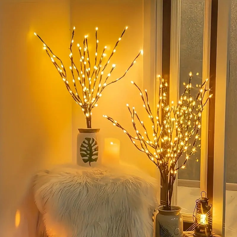 LED Tree Light with Vase