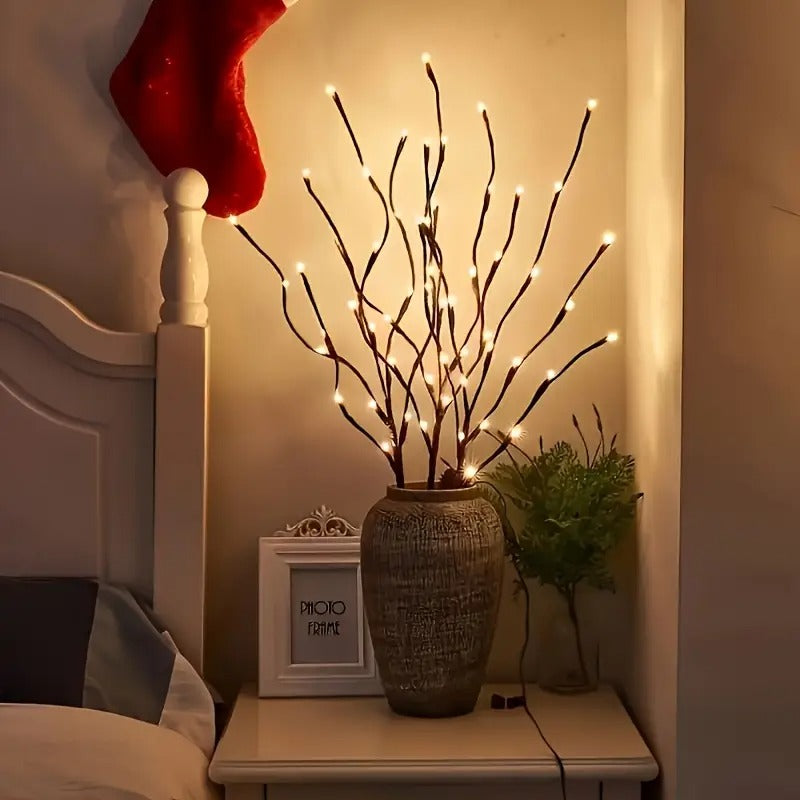 LED Tree Light with Vase